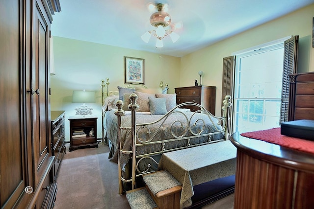 1237 Smith Rd, Fortson, GA 31808 - carpeted bedroom with ceiling fan