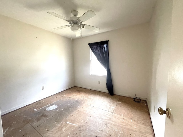 4200 Curry St, Columbus, GA 31907 - spare room with ceiling fan and baseboards