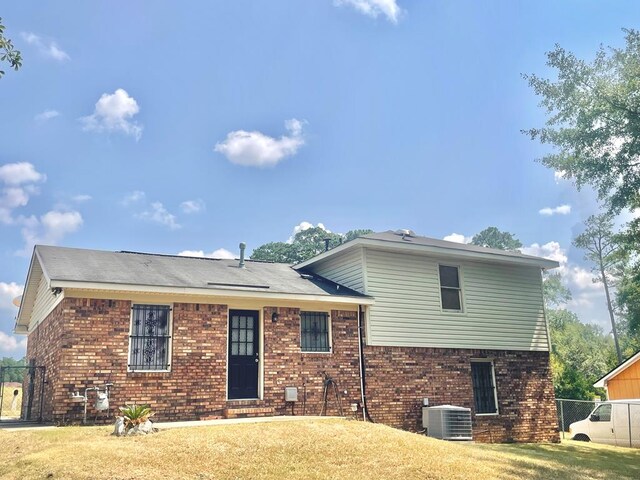 4200 Curry St, Columbus, GA 31907 - rear view of house with brick siding