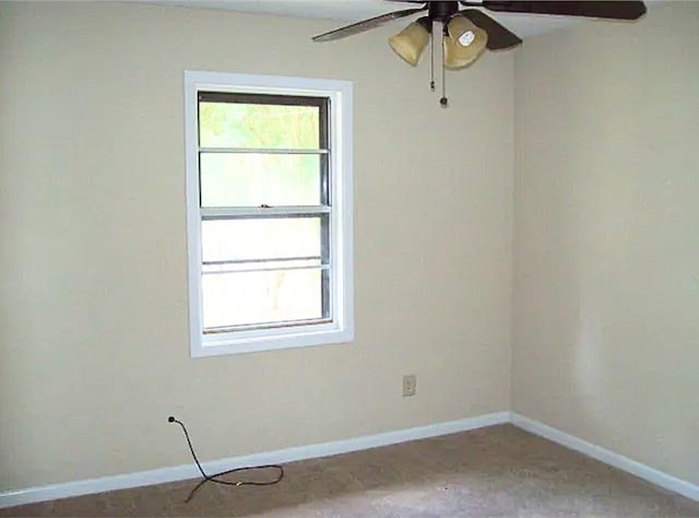 920 Ashland Ave, Columbus, GA 31907 - spare room featuring ceiling fan and baseboards