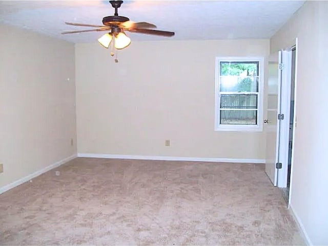920 Ashland Ave, Columbus, GA 31907 - carpeted empty room with ceiling fan and baseboards