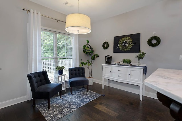 1537 Magnolia Way, Columbus, GA 31904 - sitting room featuring dark wood-style floors and baseboards