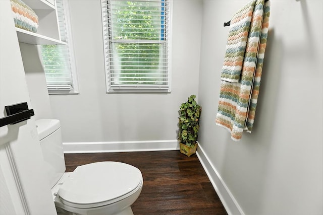 2901 Peabody Ave, Columbus, GA 31904 - bathroom featuring toilet and wood finished floors