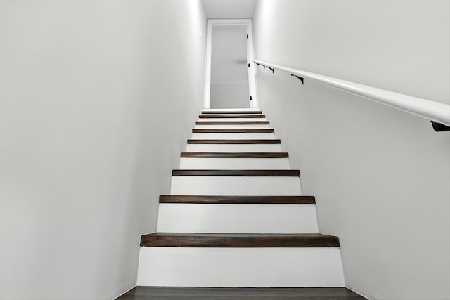 2901 Peabody Ave, Columbus, GA 31904 - staircase featuring wood finished floors
