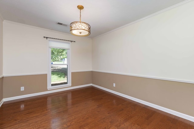 6215 Seaton Dr, Columbus, GA 31909 - unfurnished room featuring wood finished floors and ornamental molding