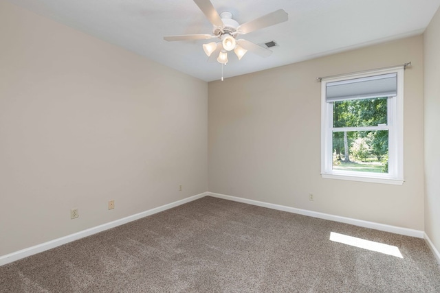 6215 Seaton Dr, Columbus, GA 31909 - unfurnished room featuring carpet flooring and a ceiling fan