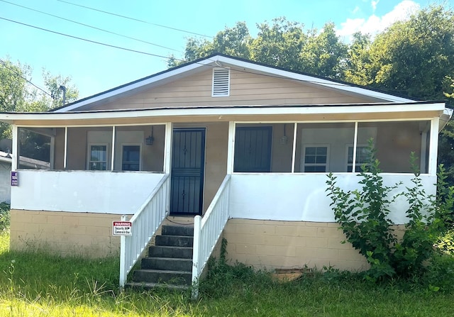 view of front of house