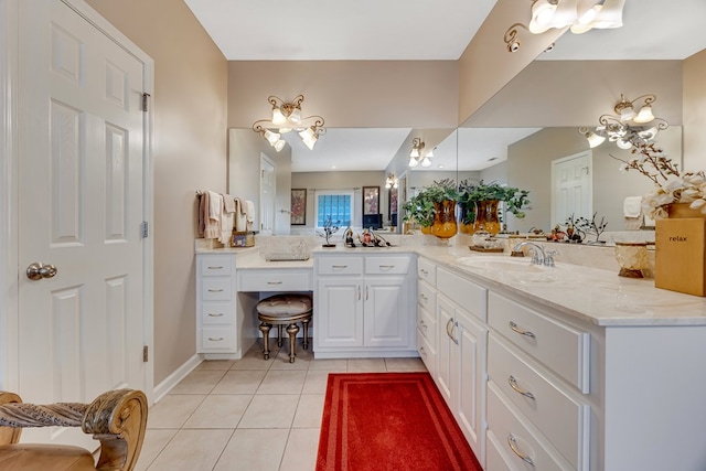 1000 Gramercy Dr, Midland, GA 31820 - bathroom featuring tile patterned flooring and vanity