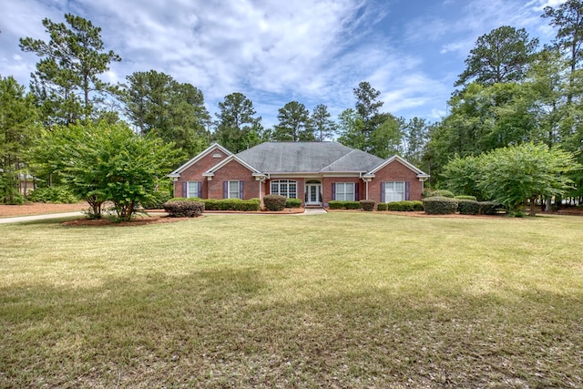 1000 Gramercy Dr, Midland, GA 31820 - single story home featuring a front yard and brick siding