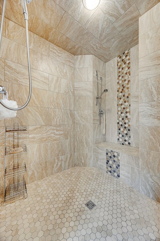 1000 Gramercy Dr, Midland, GA 31820 - bathroom featuring a tile shower