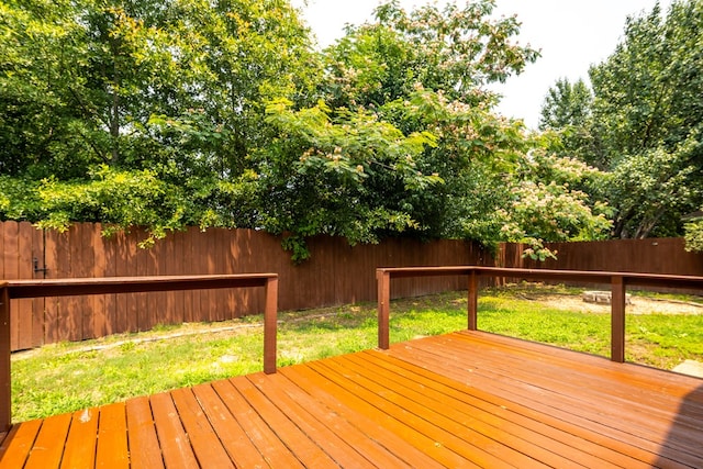 232 Mill Pond Dr, Phenix City, AL 36870 - view of wooden deck
