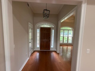 986 Timber Creek Way, Columbus, GA 31904 - foyer featuring wood finished floors and baseboards