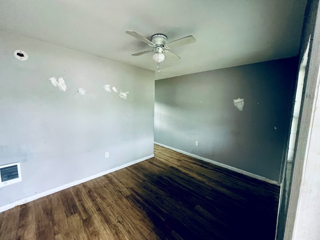 3413 Terminal Ct, Columbus, GA 31906 - unfurnished room featuring ceiling fan and wood finished floors