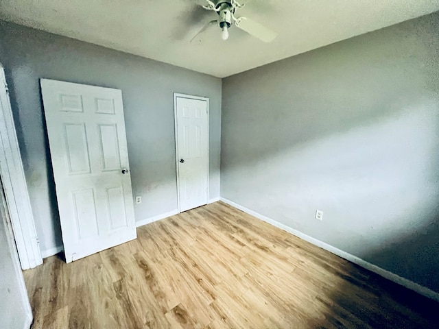 3413 Terminal Ct, Columbus, GA 31906 - unfurnished bedroom with wood finished floors and a ceiling fan