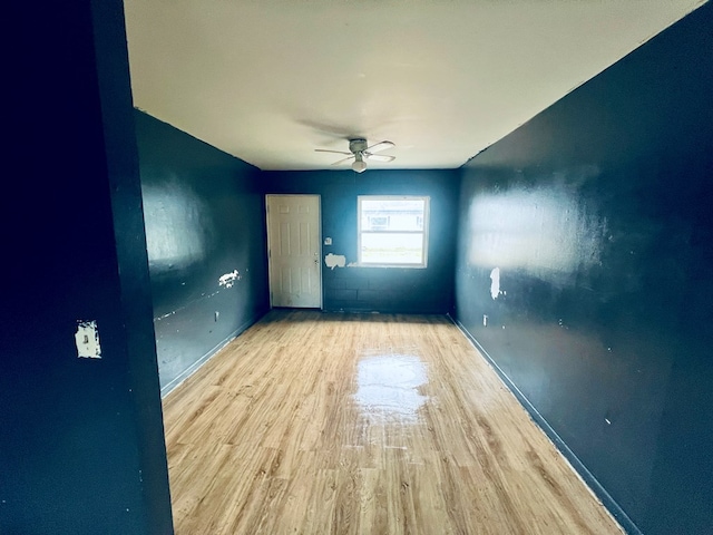3413 Terminal Ct, Columbus, GA 31906 - unfurnished room with a ceiling fan and wood finished floors