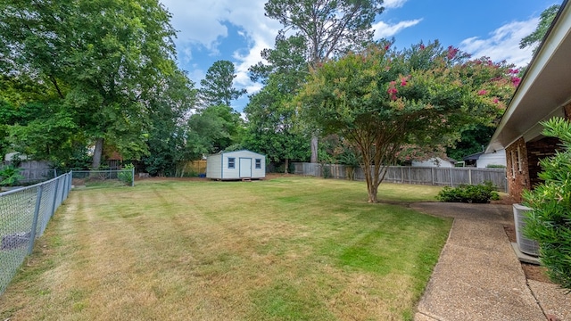 4001 Savannah Dr, Columbus, GA 31907 - fenced backyard with a storage shed