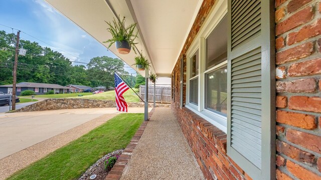 4001 Savannah Dr, Columbus, GA 31907 - view of covered porch
