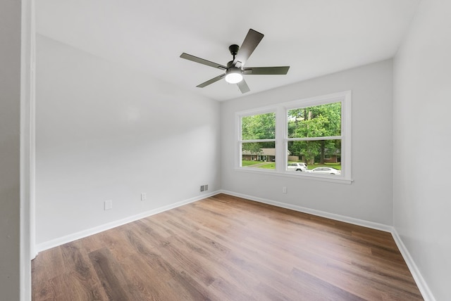 4001 Savannah Dr, Columbus, GA 31907 - unfurnished room featuring wood finished floors and a ceiling fan