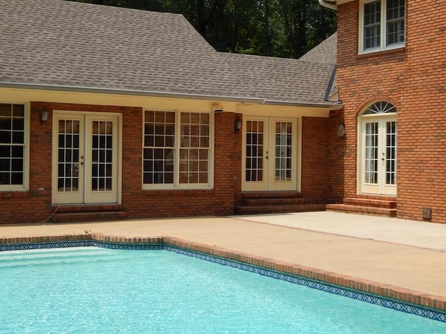 5110 Midland Trce, Columbus, GA 31820 - swimming pool featuring french doors, entry steps, and a patio area