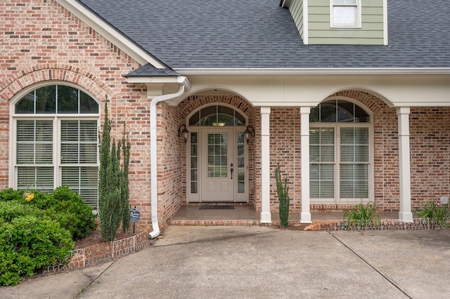 7036 Imperial Way, Columbus, GA 31904 - view of exterior entry with brick siding and a shingled roof