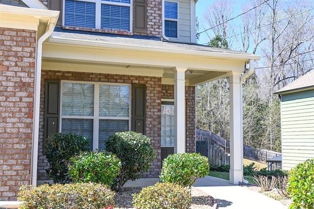 4447 Walking Stick Way, Columbus, GA 31907 - entrance to property featuring brick siding and covered porch