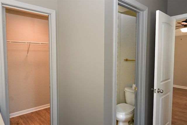 4447 Walking Stick Way, Columbus, GA 31907 - bathroom with wood finished floors and a spacious closet