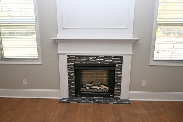 4447 Walking Stick Way, Columbus, GA 31907 - detailed view of a fireplace and wood finished floors