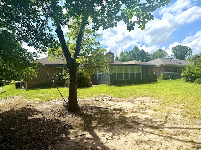 300 Jefferson Dr, Columbus, GA 31907 - view of yard featuring a sunroom