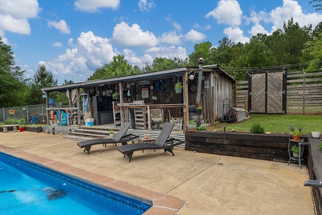 3264 Columbus Hwy, Box Springs, GA 31801 - view of pool featuring a patio