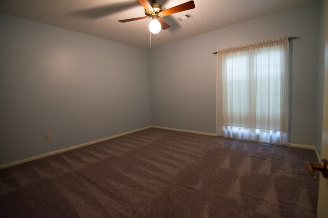 4200 Bridgecrest Dr Unit E4, Phenix City, AL 36867 - carpeted spare room featuring a ceiling fan and baseboards
