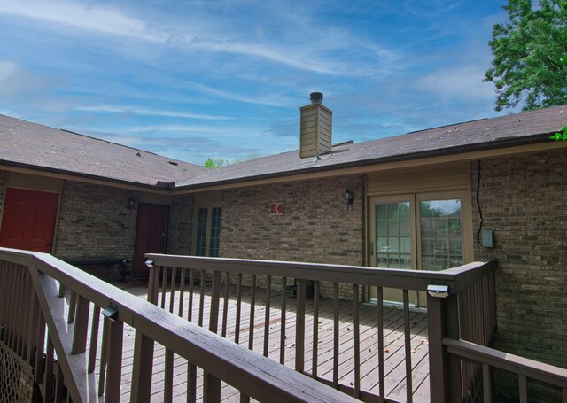 4200 Bridgecrest Dr Unit E4, Phenix City, AL 36867 - view of wooden deck