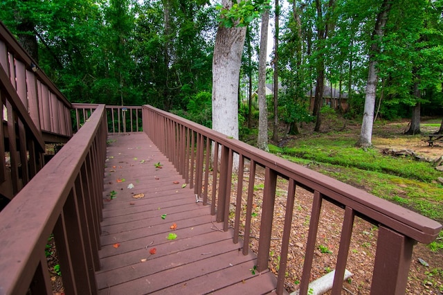 4200 Bridgecrest Dr Unit E4, Phenix City, AL 36867 - view of wooden terrace