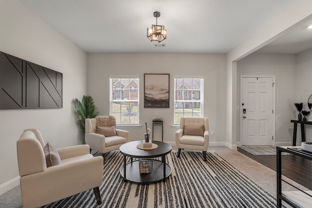 10 Red Maple St, Phenix City, AL 36869 - sitting room with baseboards and carpet