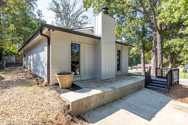 exterior space featuring a patio area