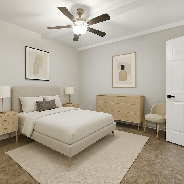 813 Wright Dr, Columbus, GA 31907 - bedroom with a ceiling fan