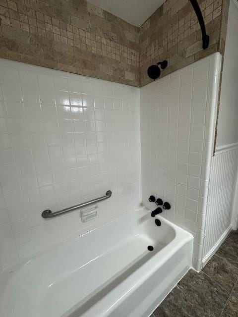 813 Wright Dr, Columbus, GA 31907 - full bathroom with shower / washtub combination and tile patterned floors