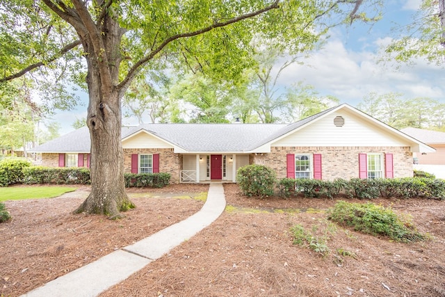 6909 Trapper Way, Midland, GA 31820 - ranch-style house featuring brick siding and a shingled roof