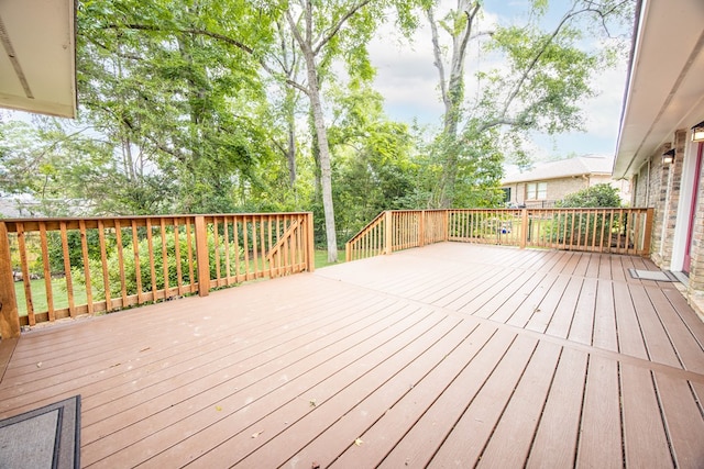 6909 Trapper Way, Midland, GA 31820 - view of wooden terrace