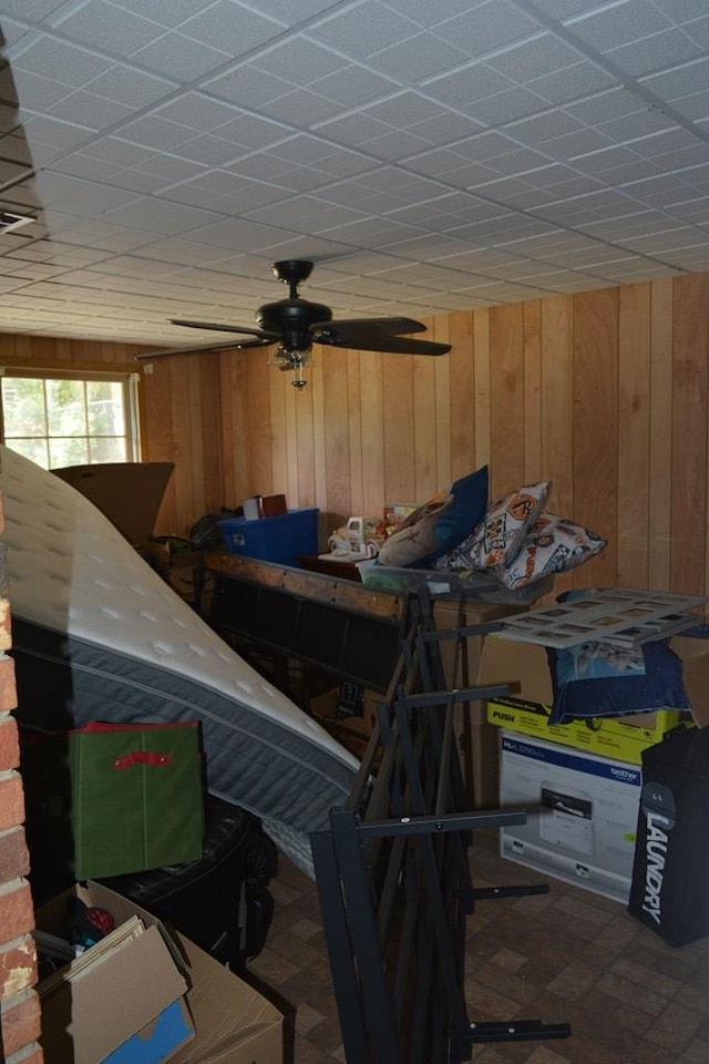 5137 Burbank St, Columbus, GA 31907 - view of patio / terrace featuring a ceiling fan