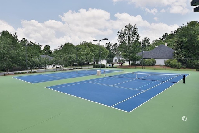 4548 Carnoustie Ln, Columbus, GA 31909 - view of tennis court with community basketball court