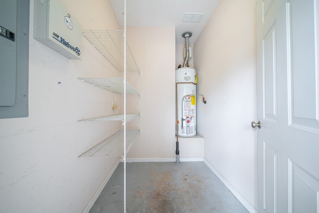 4548 Carnoustie Ln, Columbus, GA 31909 - utility room with gas water heater and electric panel