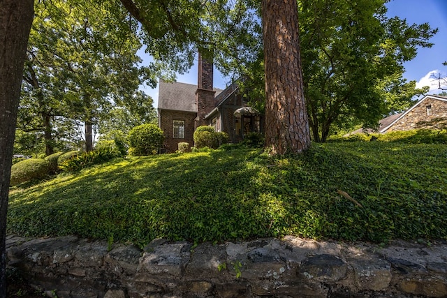 1400 Eberhart Ave, Columbus, GA 31906 - view of front of property featuring a chimney and brick siding