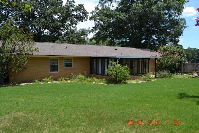 13642 Macon Rd, Upatoi, GA 31829 - back of house featuring brick siding
