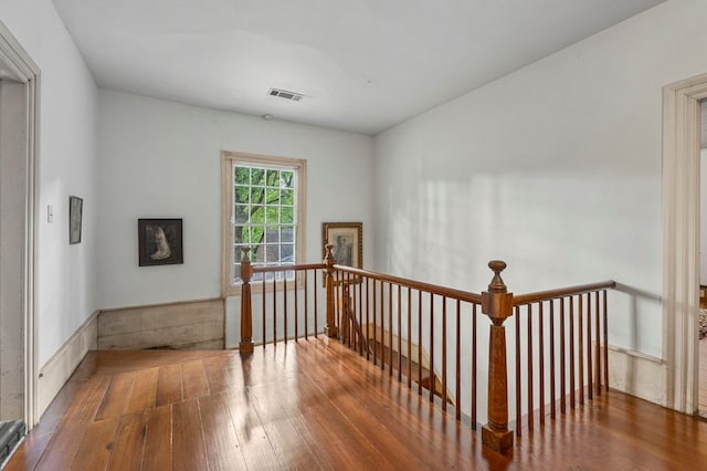 171 Jefferson Ave, Talbotton, GA 31827 - empty room with visible vents and hardwood / wood-style floors