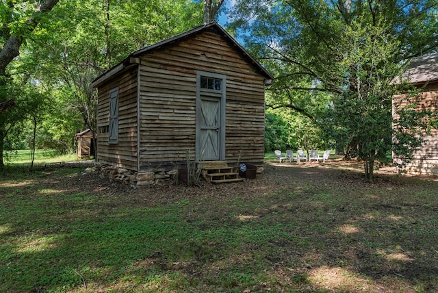 171 Jefferson Ave, Talbotton, GA 31827 - view of outbuilding featuring entry steps