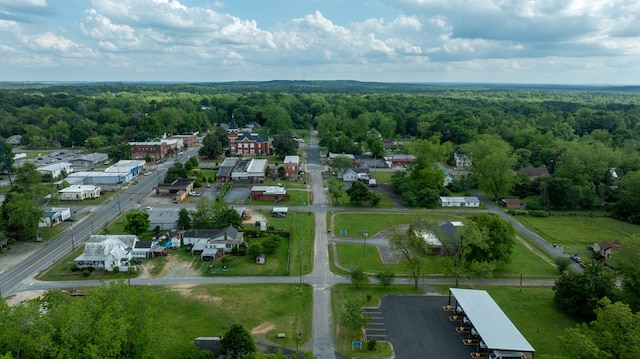 171 Jefferson Ave, Talbotton, GA 31827 - drone / aerial view featuring a wooded view