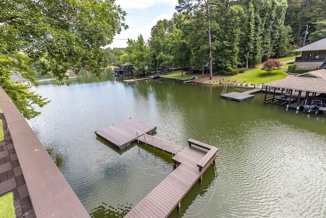 340 Commadore Dr, Hamilton, GA 31811 - dock featuring a water view