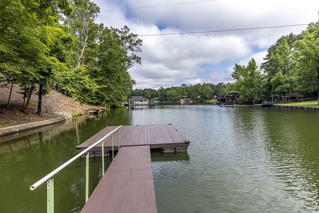 340 Commadore Dr, Hamilton, GA 31811 - dock area with a water view