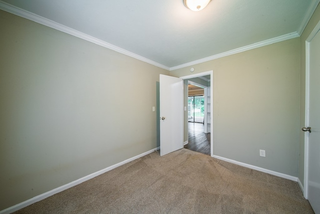 3 Primrose Ct, Columbus, GA 31907 - carpeted spare room with crown molding and baseboards