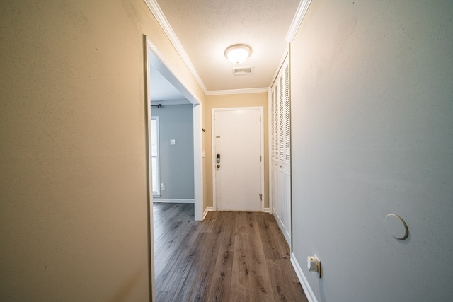 3 Primrose Ct, Columbus, GA 31907 - hallway with crown molding and wood finished floors